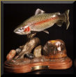 Deschutes Redside Trout carving