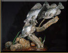 Crappie Trio sculpture
